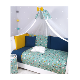 Baby Star Σετ προίκας κρεβατιού Δεινοσαυράκια 10τμχ